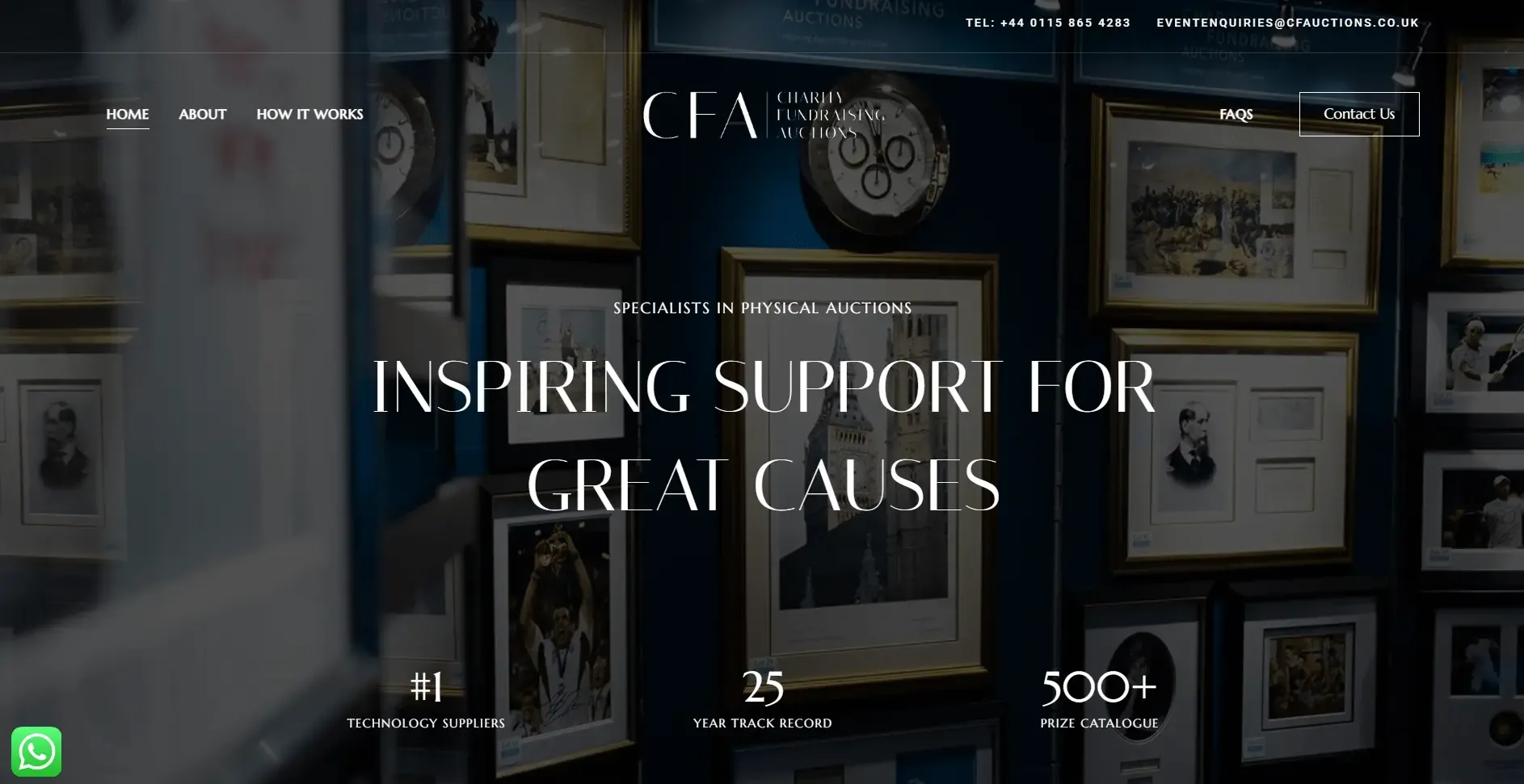 Charity Fundraising Auctions Website-min