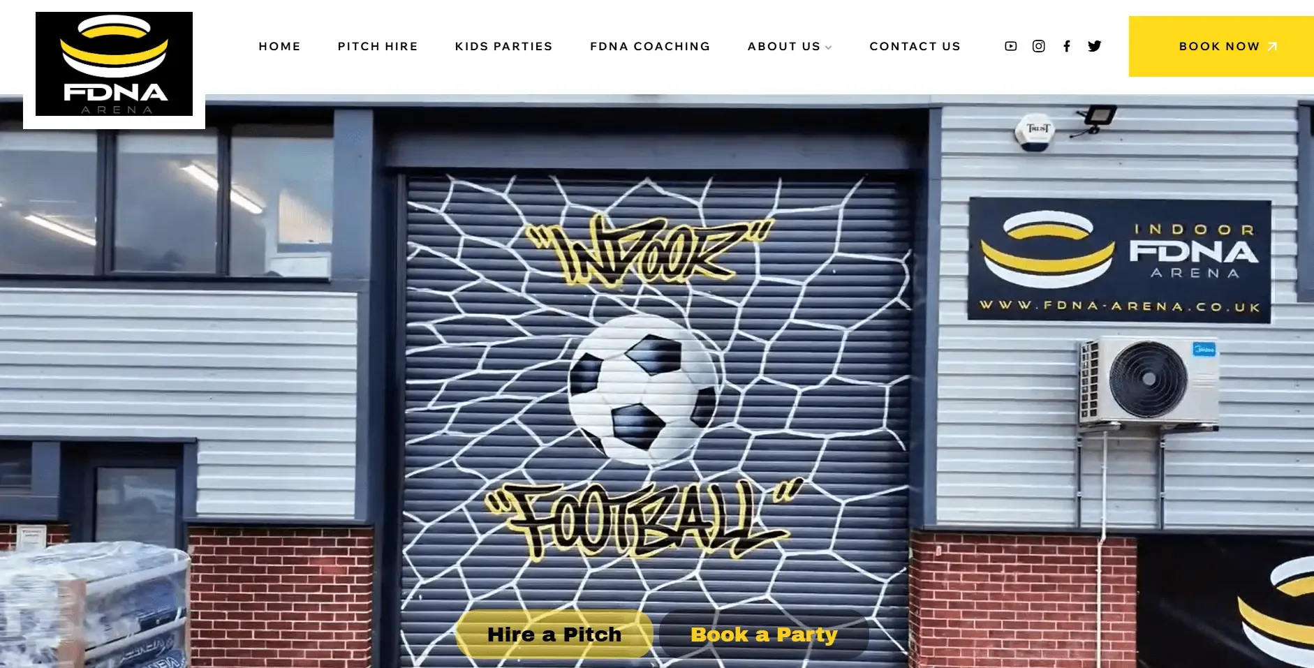 FDNA Arena Pitch Hire Website-min