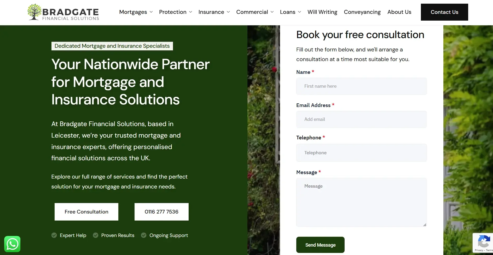Financial Services Responsive Business Website