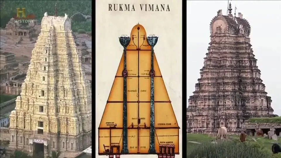 Vimana and the Temple Designs. Image Source Pinterest