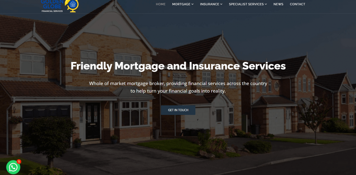 Mortgage broker website