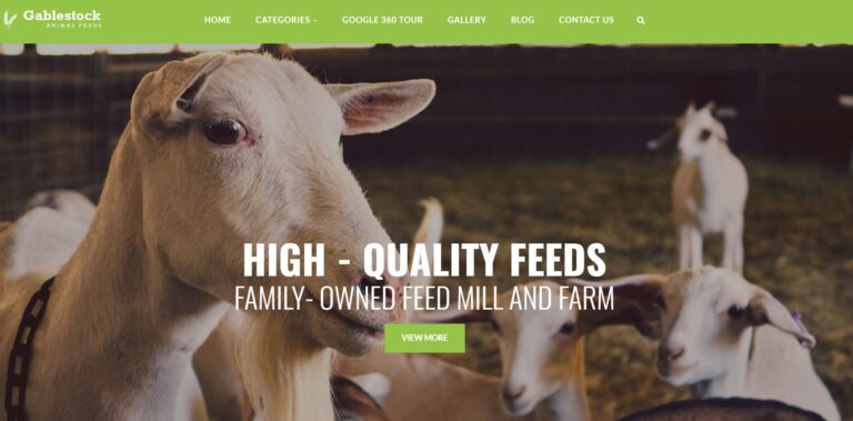 Brochure Website - Gablestock Animal Feeds Nottingham