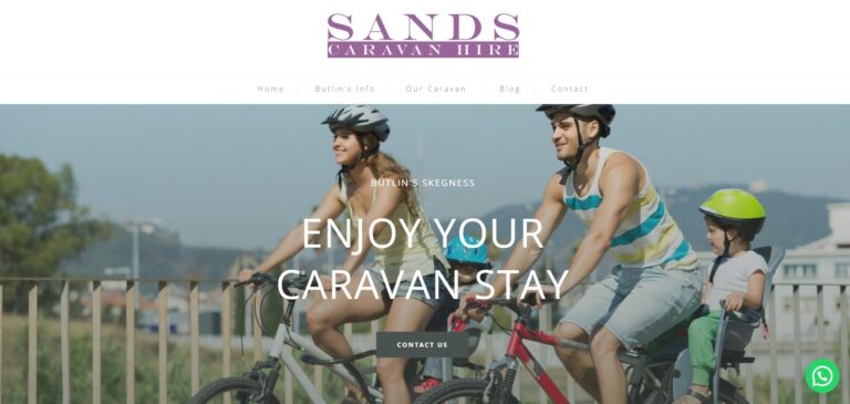 Caravan Hire Website UK