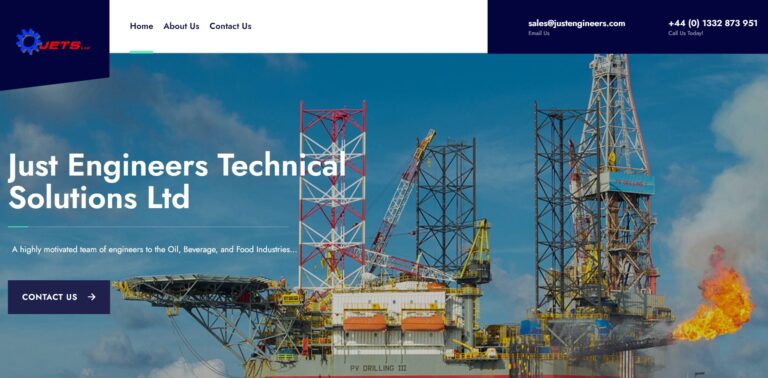 Engineering Website by Vimana Digital