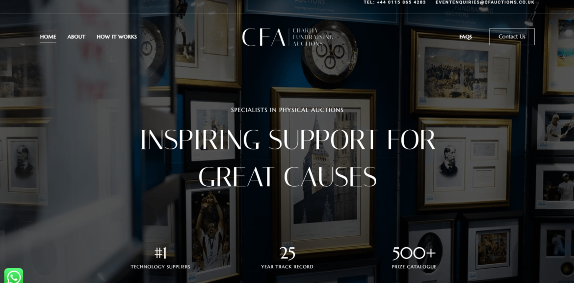 Charity Fundraising Auctions Website-min