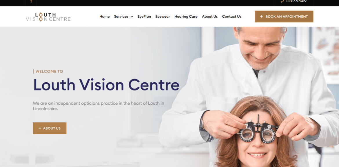Louth Vision Centre Optician Website-min