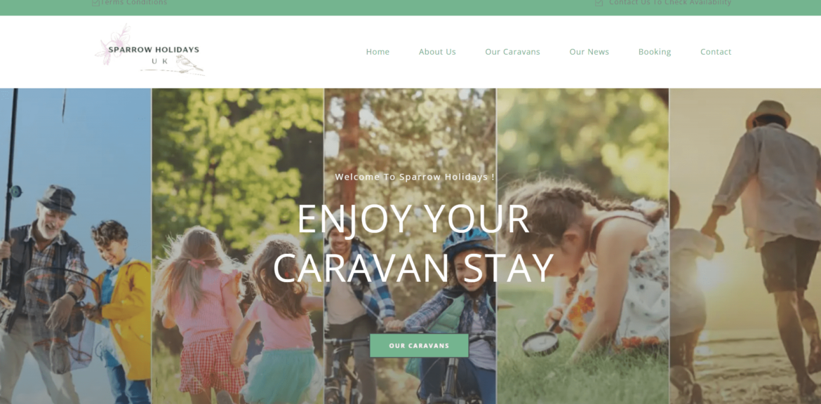 Caravan Booking Website