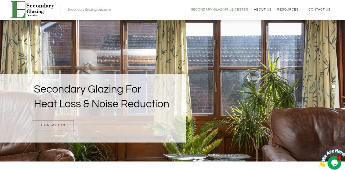 Secondary Glazing Leicester Website by Vimana Digital