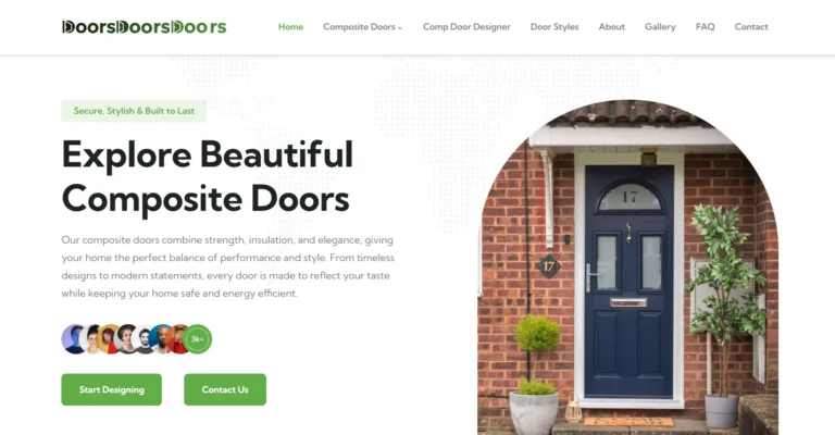Doors Doors Doors Website by Vimana