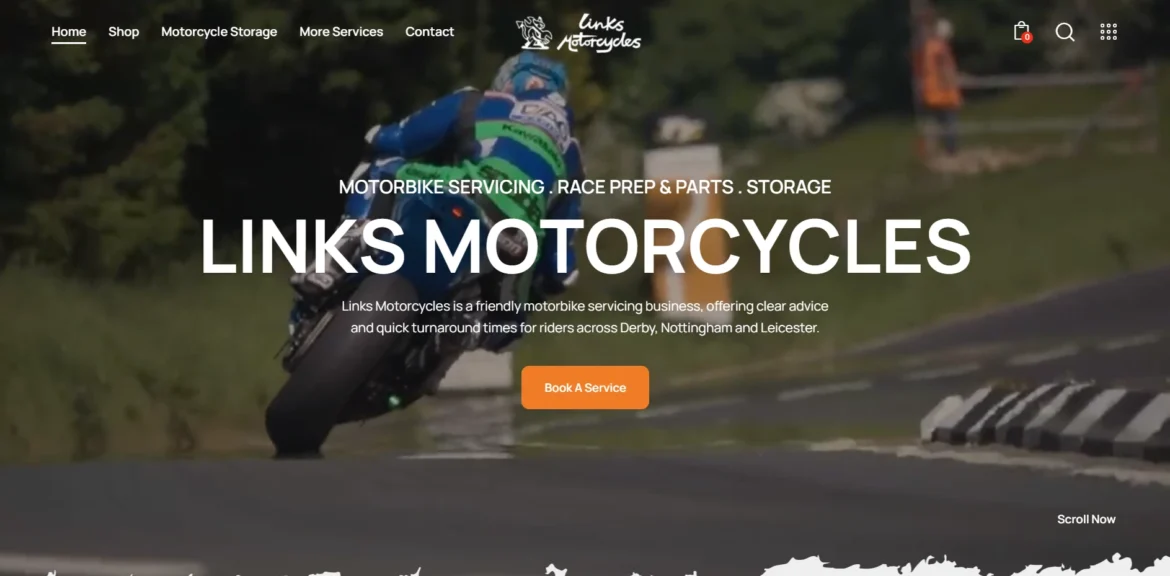 Links Motorcycles Homepage