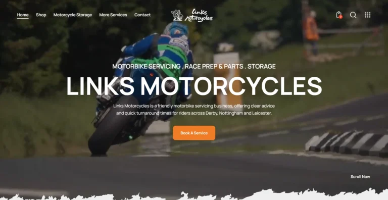 Links Motorcycles Homepage
