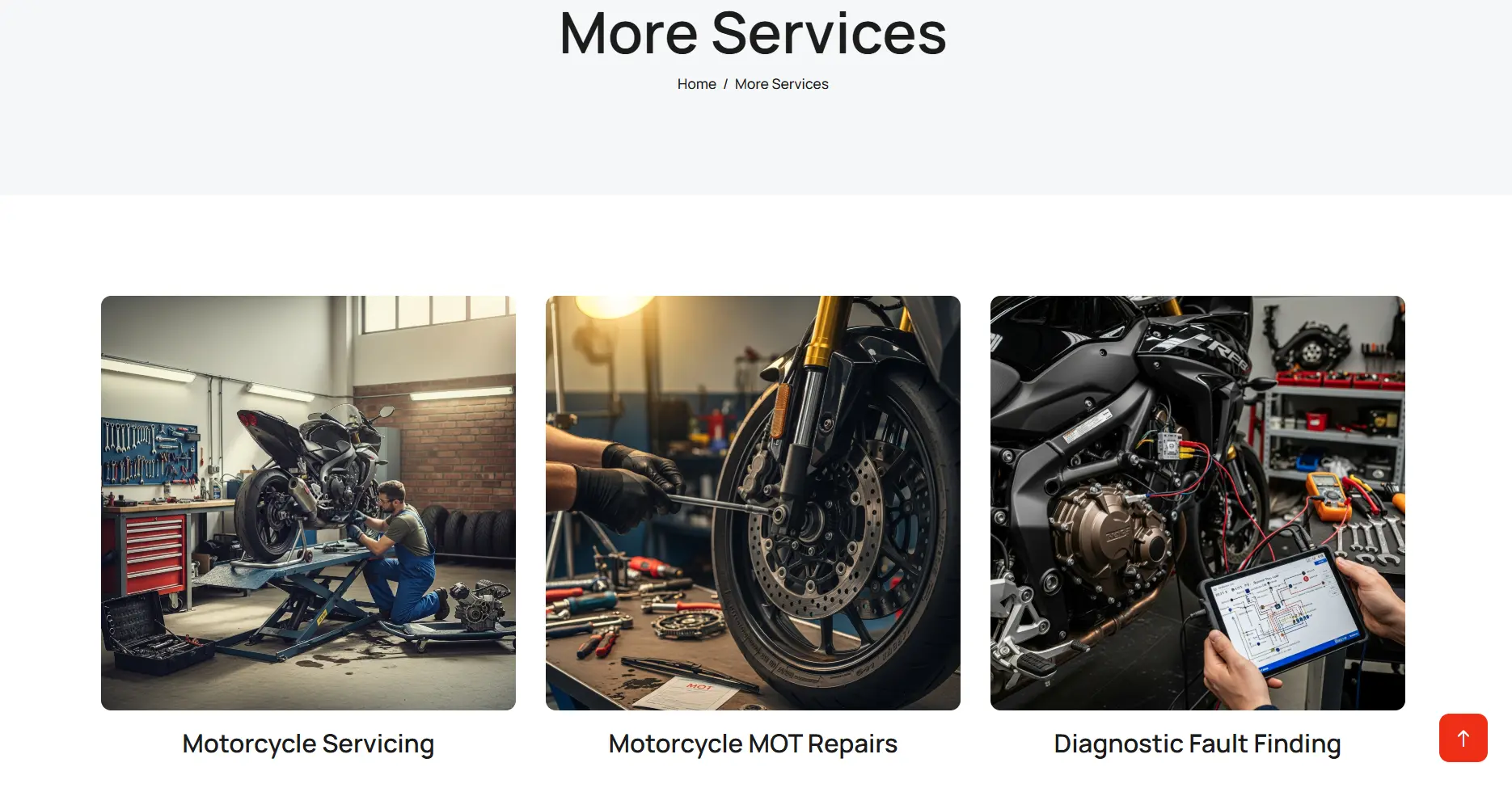 Links Motorcycles services gallery